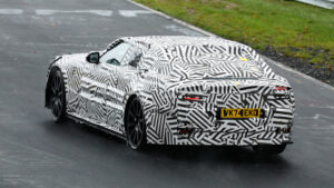 Тест-кар Jaguar Type GT купе испытательный автомобиль Jaguar Type GT.