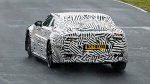 Тест-кар Jaguar Type GT купе испытательный автомобиль Jaguar Type GT.