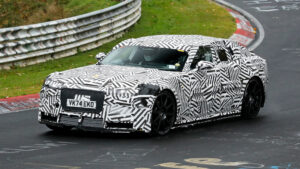 Тест-кар Jaguar Type GT купе испытательный автомобиль Jaguar Type GT.