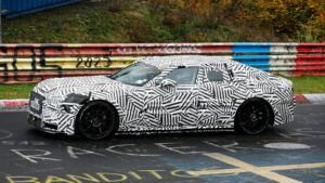 Тест-кар Jaguar Type GT купе испытательный автомобиль Jaguar Type GT.