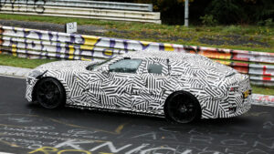 Тест-кар Jaguar Type GT купе испытательный автомобиль Jaguar Type GT.