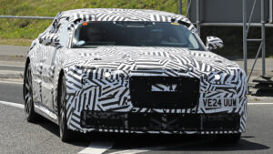 Jaguar Type 00 - передняя часть.