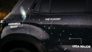 Jeep Avenger Stargazer - звезды на задней части.