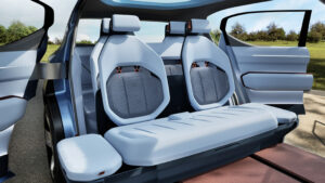 Kia EV2 Concept - все сиденья.