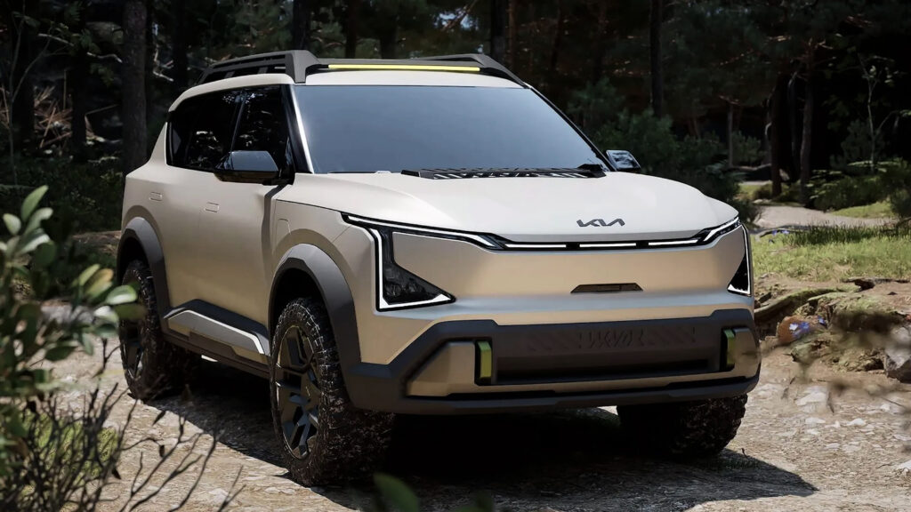 Kia EV5 WKNDR concept - front