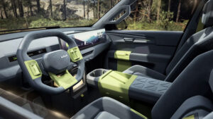 Kia EV5 WKNDR concept - dash