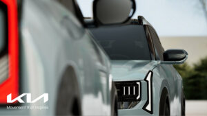 Kia Seltos - front teased