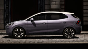 New MG MG4 EV facelift - side