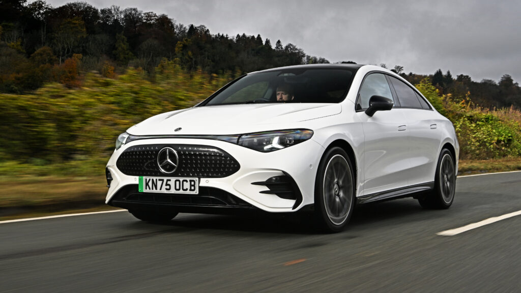 Mercedes CLA - front tracking