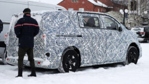 Мерседес V-класс - статическая задняя часть 3/4