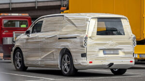 Концепция Mercedes Vision V - задняя часть.