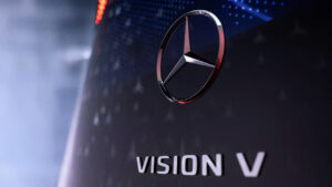 Концепция Mercedes Vision V - значок.