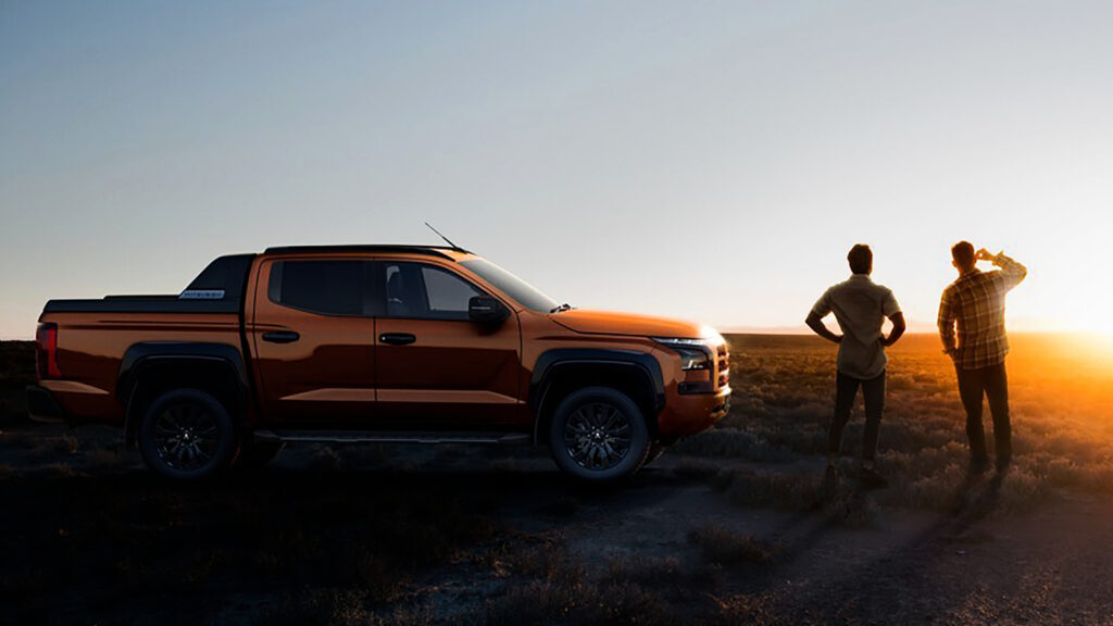 Пикап Mitsubishi L200 вернется в 2026 году 2025 Mitsubishi L200