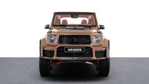 Новый Brabus XL 800 Cabrio студия - передний край.