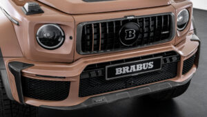 Новый Brabus XL 800 Cabrio - передняя решетка.