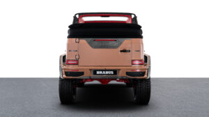 Новый Brabus XL 800 Cabrio студия - задняя часть.