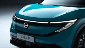 Nissan Leaf - решетка решетки.