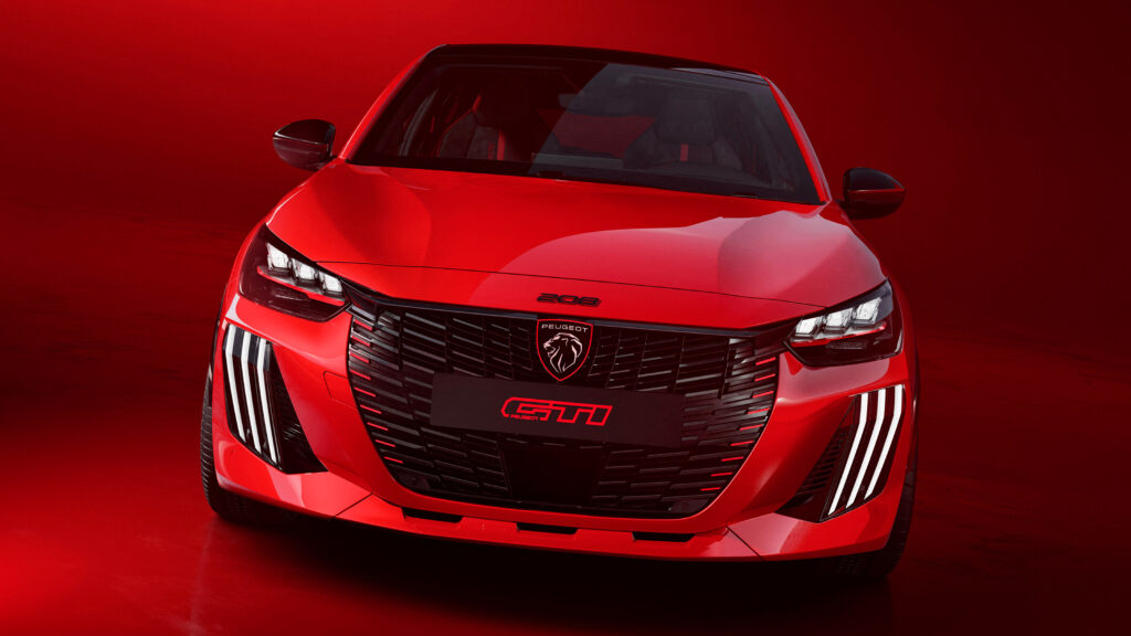 Peugeot E-208 GTi - full front