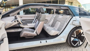 Концепция Skoda Vision O - сиденья.