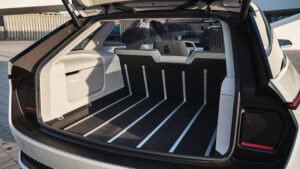 Skoda Vision O concept - боковой багажник.