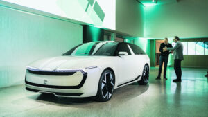 Skoda Vision O concept - front angled
