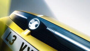 Vauxhall Astra facelift 2025 - решетка решетки