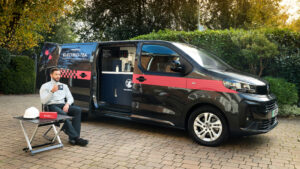 Vauxhall Vivaro Electrici-Tea - front