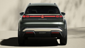 Volkswagen ID. Кросс-концепция - полная задняя часть.