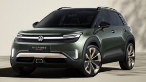 Volkswagen ID. Кросс-концепция - передний фронт.