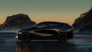 XPeng G6 - боковая статика.