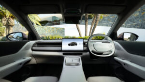 XPeng G6 - интерьер интерьера.