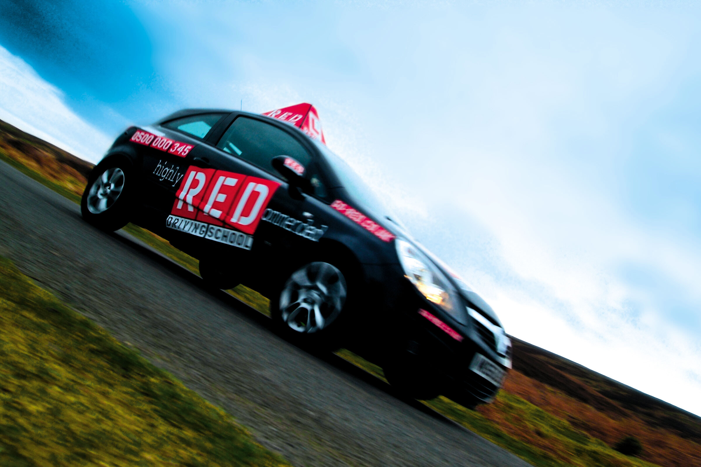 REd автошкола, водитель-ученик.