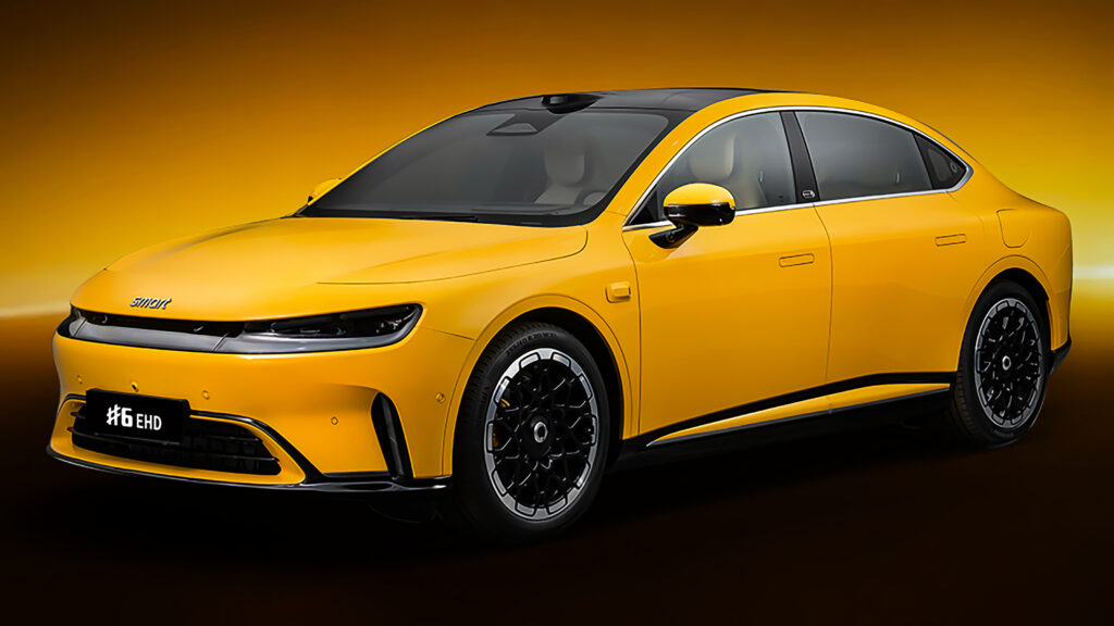 Новый Smart #6 будет конкурировать с BMW 3-й серии, только не в Великобритании Smart #6 - front 3/4