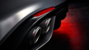 Alfa Romeo Giulia Quadrifoglio Luna Rosa - выхлопные трубы