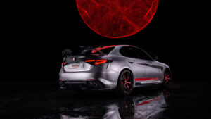 Alfa Romeo Giulia Quadrifoglio Luna Rosa - задние статические сигналы