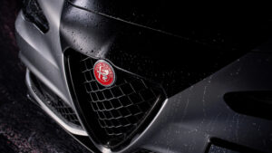 Alfa Romeo Giulia Quadrifoglio Luna Rosa - решетка с решеткой