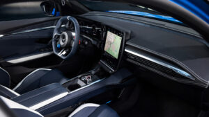 Alpine A390 - салонная кабина.