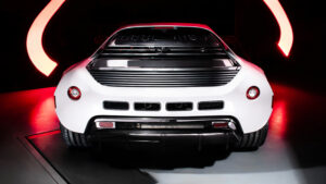 Бертоне Runabout - задняя часть.