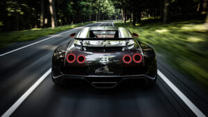 Bugatti Veyron возвращается: F. K. P. Hommage Edition - полное заднее действие.