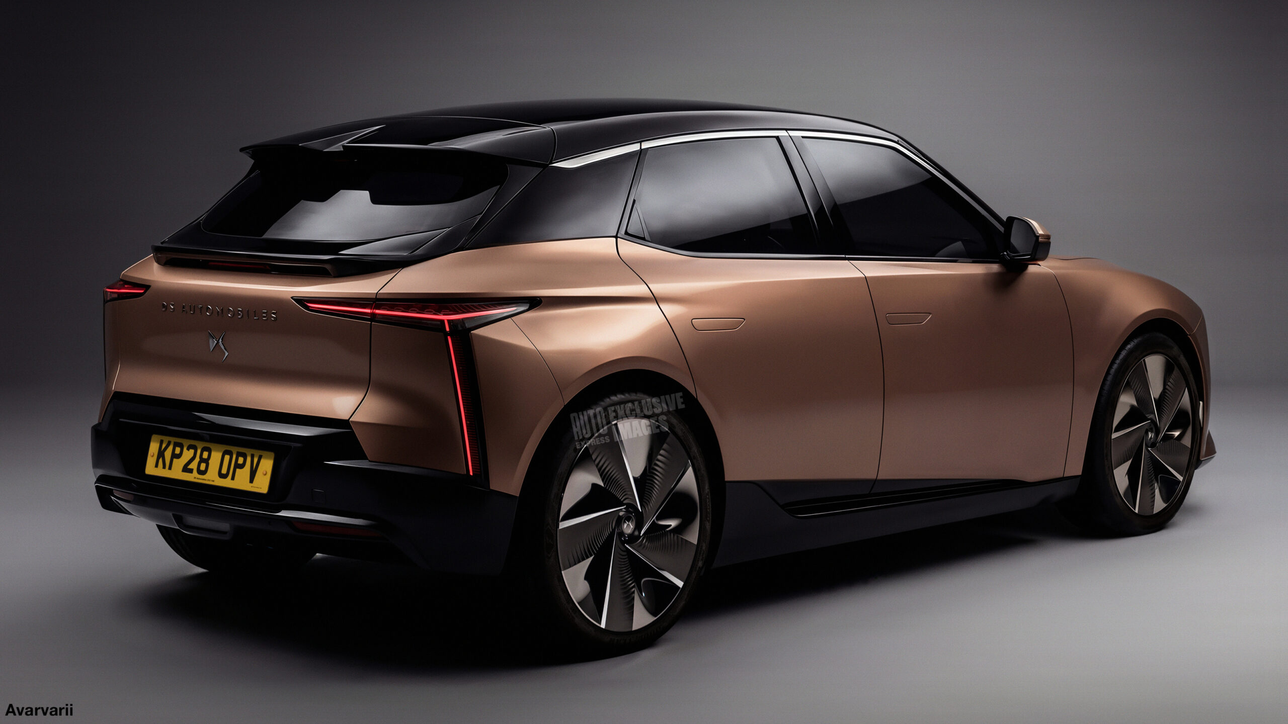 Эксклюзивное изображение DS 3 - задняя часть.