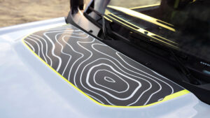 Ford Bronco RTR - наклейка на капот.