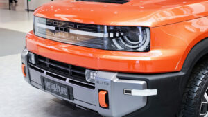 Концепция Geely Galaxy Cruiser - передние фонари.