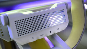 Hyundai Concept Three - детали рулевого колеса.