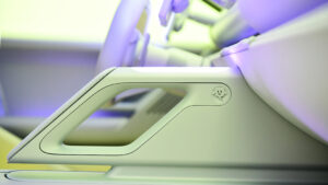 Hyundai Concept Three - детали интерьера.