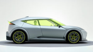 Концепция Hyundai с тремя боковыми сторонами.