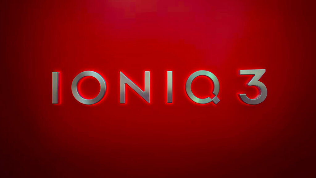 Hyundai Ioniq 3 teaser