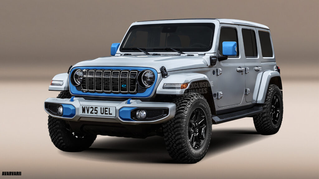 Jeep Wrangler render Avarvarii