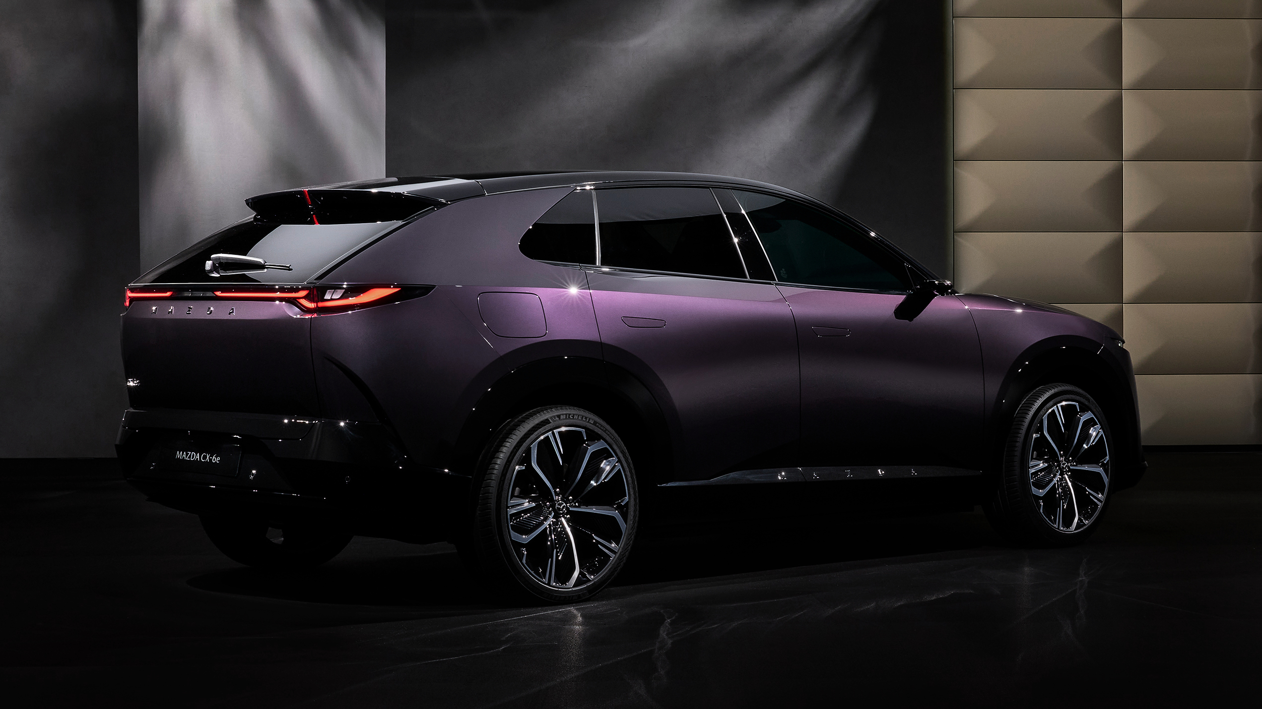 Mazda CX-6e - задние статические сигналы