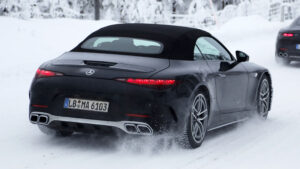 Mercedes-AMG SL Facelift - задняя часть 3/4