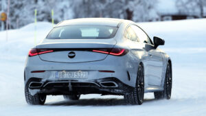 Mercedes CLE Coupe - задняя часть.